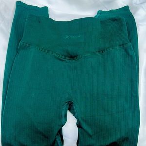 Pink Leggings Sz XS Green